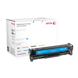 Xerox Toner cyan. Equivalent à HP CF381A. Compatible avec HP Colour LaserJet M476/M476DN/M476DW/M476NW