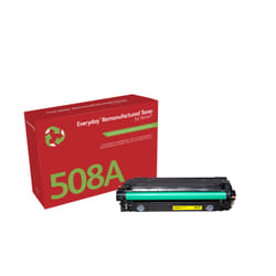 Everyday Toner (TM) Jaune remis à neuf de Xerox pour 508A (CF362A), Capacité standard