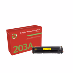 Remanufacturé Everyday Toner Jaune de pour HP 203A (CF542A), Capacité standard, 1300 pages, Jaune, 1 pièce(s)