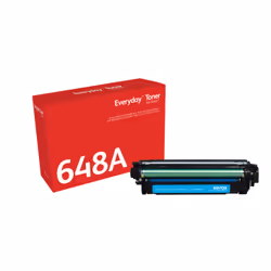 Everyday Toner Cyan ™ de compatible avec HP 648A (CE261A), Capacité standard, 11000 pages, 11000 pages, Cyan, 1 pièce(s)