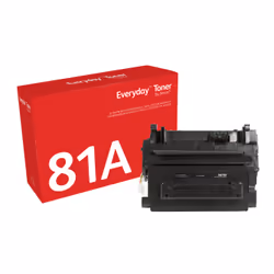 Everyday Toner Noir ™ de compatible avec HP 81A (CF281A/ CRG-039), Capacité standard, 10500 pages, Noir, 1 pièce(s)