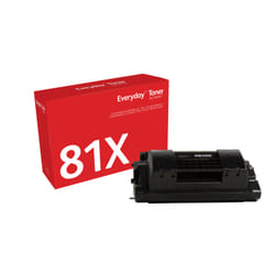 Everyday Toner Noir ™ de Xerox compatible avec HP 81X (CF281X/ CRG-039H), Capacité standard