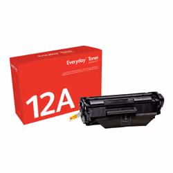 Everyday Toner (TM) Noir de compatible avec 12A (Q2612A/ CRG-104/ FX-9/ CRG-103), 2000 pages, Noir, 1 pièce(s)