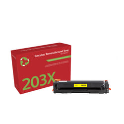 Everyday Toner (TM) Jaune remis à neuf de Xerox pour 203X (CF542X), Grande capacité