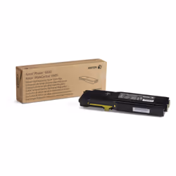 Xerox Cartouche de toner Jaune Phaser™ 6600, WorkCentre™ 6605, 6000 pages, Jaune, 1 pièce(s)