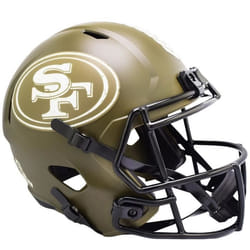 Casque de Football Américain - Riddell - San Francisco 49ers - Réplique - Salute to Service - 24cm