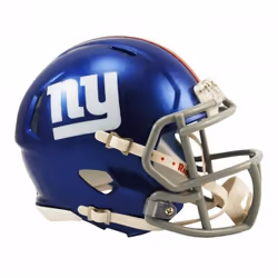Mini casque NFL - Riddell - New York Giants - Réplique - Noir - Aile unique