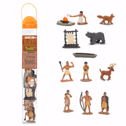 Safari Ltd Powhatan Indians TOOB, 3 an(s), Powhatan Indians, Multicolore