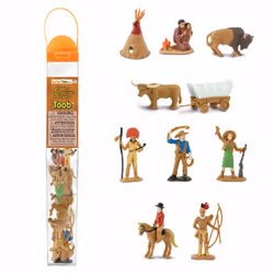 Safari Ltd Wild West TOOB, 3 an(s), Wild West, Multicolore