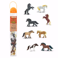 Safari Ltd Ponies TOOB, 3 an(s), Ponies, Multicolore