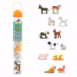 Safari Ltd Farm Babies TOOB, 3 an(s), Farm Babies, Multicolore