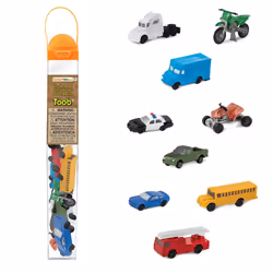 Safari Ltd On the Road TOOB, Ensemble de véhicules, On the Road, 3 an(s), Multicolore