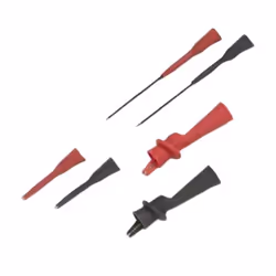 Fluke TP920, Sonde de test, Noir, Rouge, CAT III, 300 V, 3 A, 6 pièce(s)