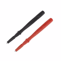Fluke TP1-1, Sonde de test, Noir, Rouge, Acier inoxydable, CAT II, 1000 V, 10 A