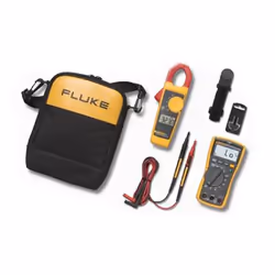 Fluke 117/323 Electricians Multimeter Combo Kit, LCD, 9 V, 84 mm, 46 mm, 167 mm, 550 g