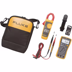 enquête Multimètre numérique Fluke 117. Conçu par des électriciens. Mis au point par Fluke Mesure de la tension sans contact  ...