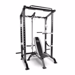 Rack a exercice Cage MWM4484 Marcy - Barre et poids non inclus - poids maximum de lutilisateur 136kg