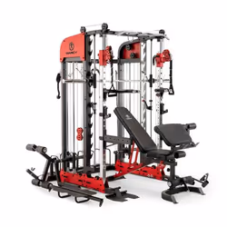 Station de Musculation Cage Smith - Marcy SM-7553 - Poids maximal de lutilisateur 136kg - Multicolor