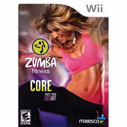 Majesco Zumba Fitness CORE, Wii, Wii, Mode Multiplayer, Tout le monde de plus de 10 ans