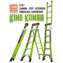 Escabeau fibre de verre KING KOMBO 5 marches - LITTLE GIANT - LIG-13610