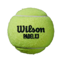 Balles de Padel Wilson X3 Speed