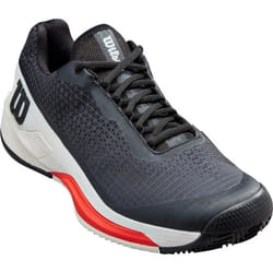 Sports Shoes Rush Pro 4.0 Clay Black/White/Poppy Red Caoutchouc Noir