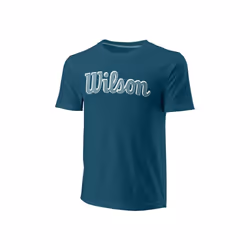 T-shirt slim en coton Wilson Script