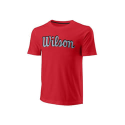 T-shirt slim en coton Wilson Script