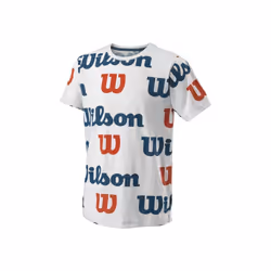 T-shirt enfant Wilson All Over Logo Tech