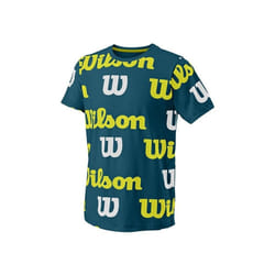 T-shirt enfant Wilson All Over Logo Tech