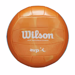 Wilson AVP Movement, 18-panel ball, Orange, Simili-cuir, Standart, Intérieure et extérieure, Blue