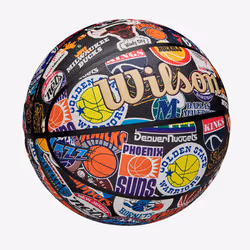 Wilson NBA All Team Retro Intérieure et extérieure Multicolore
