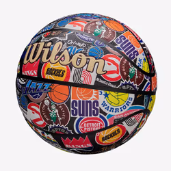 Wilson NBA All Team Retro Intérieure et extérieure Multicolore