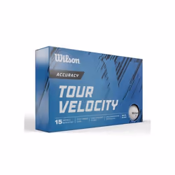 Balles de golf Wilson Tour Velocity Accuracy (x15)