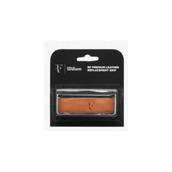 Grip de tennis - WILSON - RF LEATHER REPL - Marron - 2024