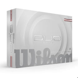 Balles de golf Wilson Duo Soft TRK360 (x12)