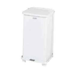 Rubbermaid The Defenders ST24E 45,4 L Carré Acier Blanc