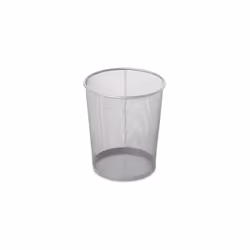 Rubbermaid FGWMB20SLV poubelle Rond Métal Gris