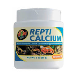 Calcium En Poudre Pour Reptile Repti Calcium Sans D3 - Zoo Med