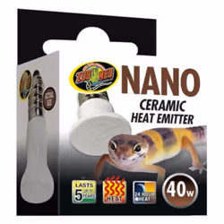 Lampe pour terrarium chauffante Zoomed Nano CE40NE