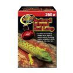 Lampe chauffante pour terrarium infrarouge Zoomed RS250