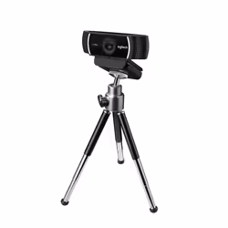 Logitech C922 Pro Stream webcam 1920 x 1080 pixels USB Noir - Vue supplémentaire 5