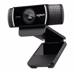 Logitech C922 Pro Stream webcam 1920 x 1080 pixels USB Noir - Vue supplémentaire 8