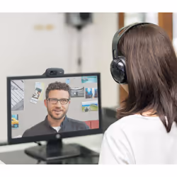 Logitech C505e webcam 1280 x 720 pixels USB Noir - Vue supplémentaire 4