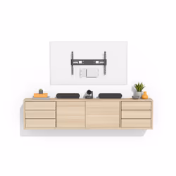 Logitech Compute Mount Support de CPU monté sur le socle de l'écran Blanc - Vue supplémentaire 7
