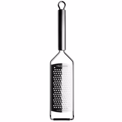 Microplane 38000, Râpe plane, Acier inoxydable, Acier inoxydable, Acier inoxydable, Orifice de suspension, 1 pièce(s)