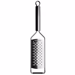 Microplane 38002, Râpe plane, Acier inoxydable, Acier inoxydable, Acier inoxydable, Orifice de suspension, 1 pièce(s)