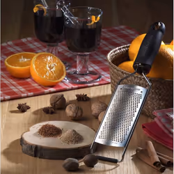 Microplane 45004 Râpe plane Noir, Acier inoxydable