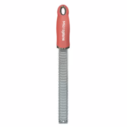 Microplane Zester, Zesteur-râpe, Rose, Acier inoxydable, Acier inoxydable, Acier inoxydable, Trou d'accroche, États-Unis