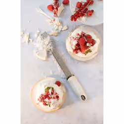 Microplane Zester Zesteur-râpe Beige, Acier inoxydable